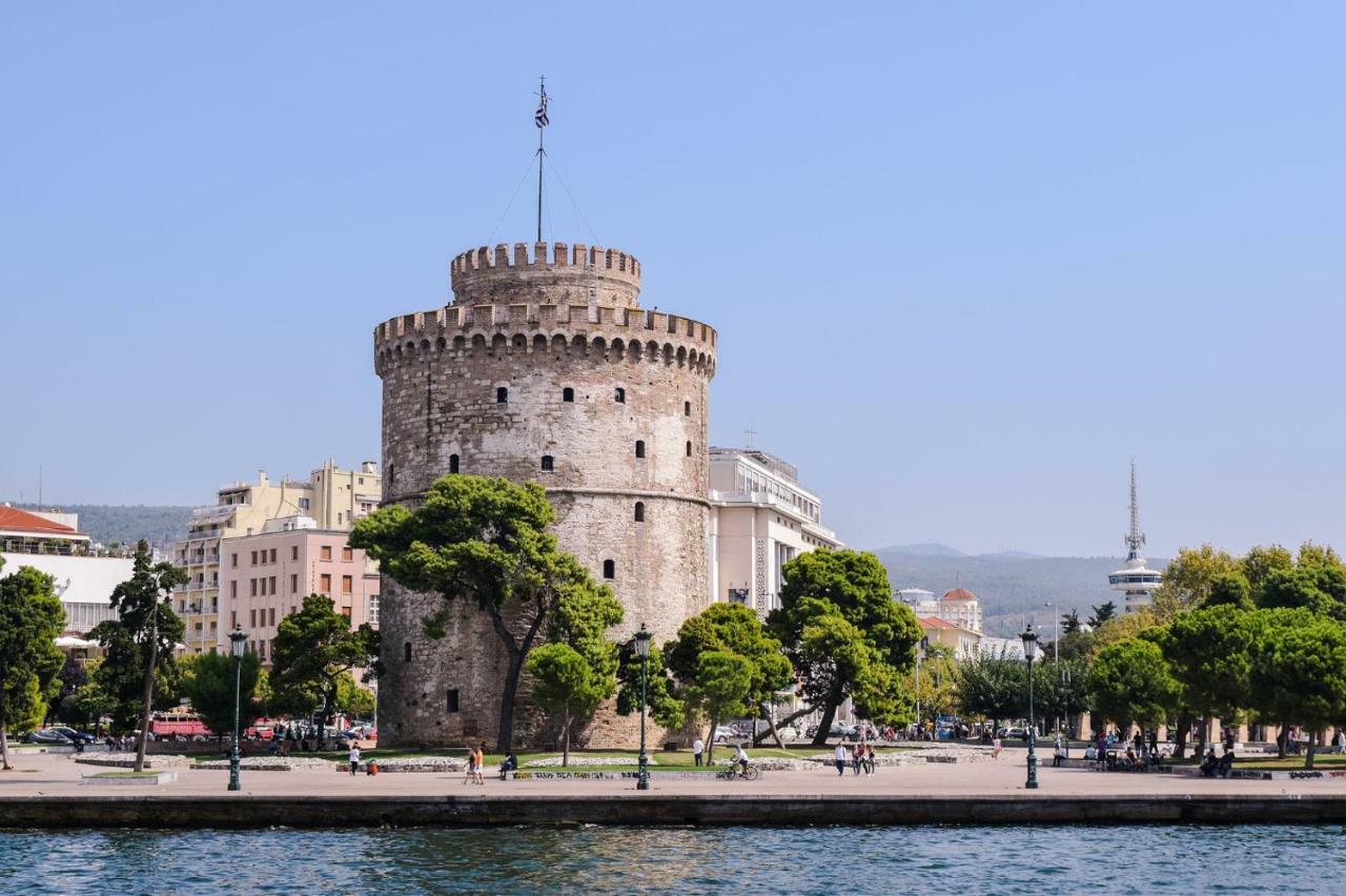 Big Modern Center Apartment, Balcony And Parking Thessalonique Extérieur photo